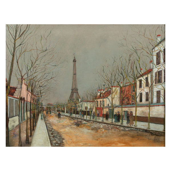 Avenue de Versailles et la Tour Eiffel