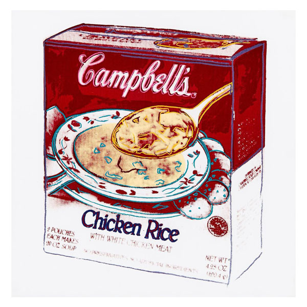 Campbell’s Soup Box (Chicken Rice)