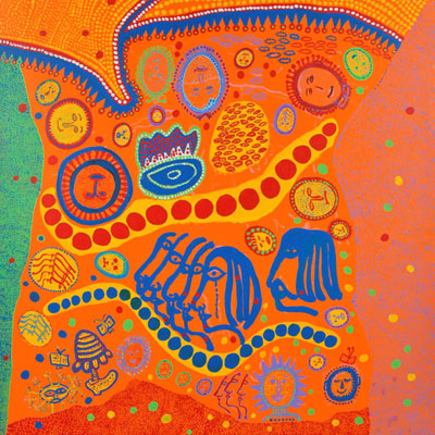 Yayoi Kusama, Talking About Woman’s Heart, 2013